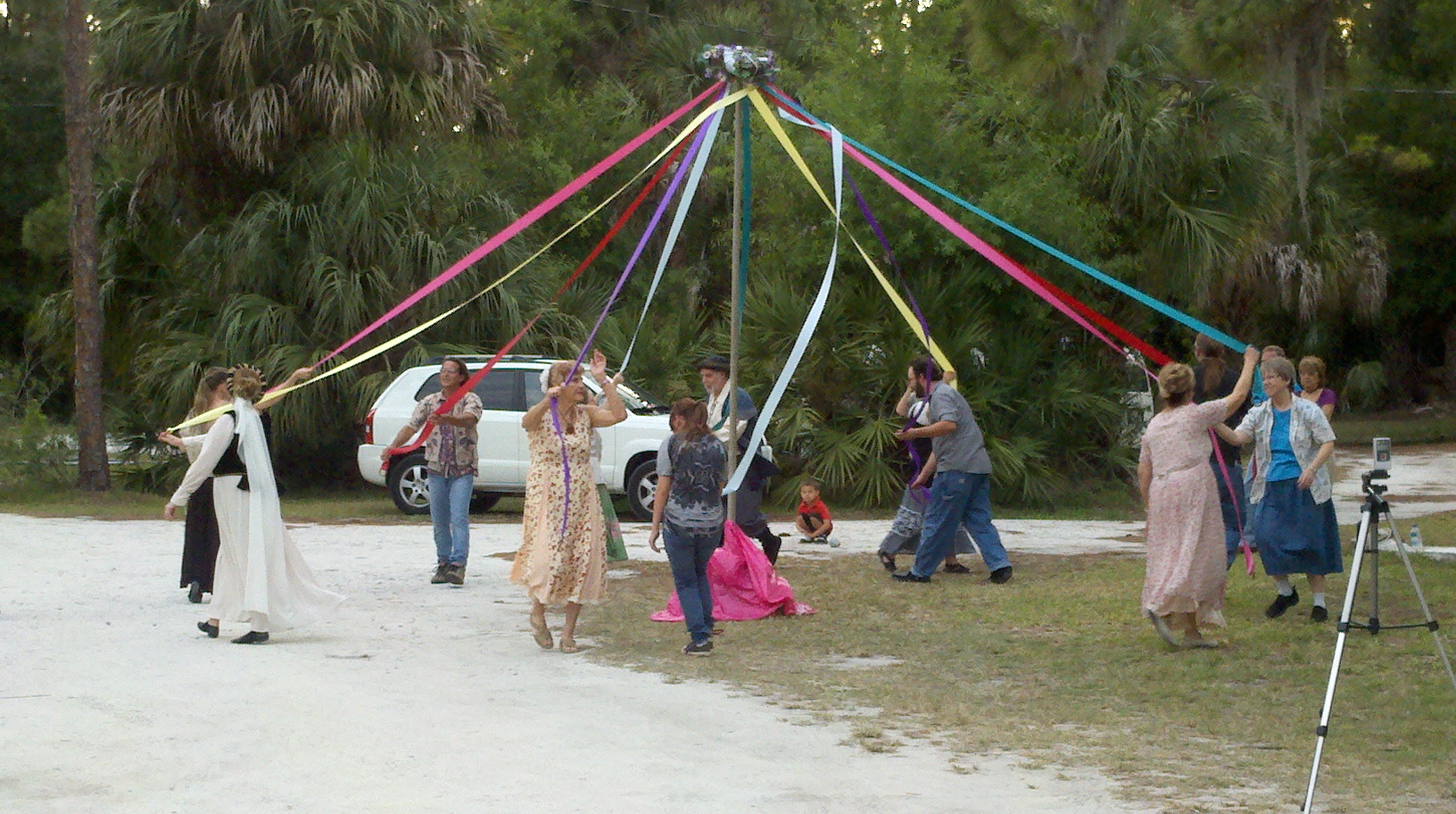 Maypole Dancers